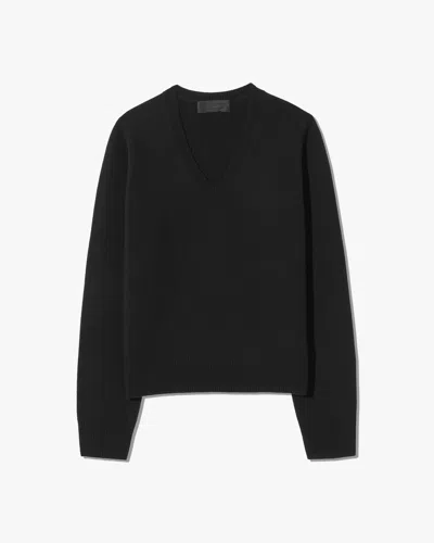 Nili Lotan Camelia Cashmere Sweater In Black