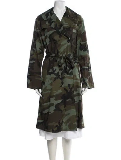 Pre-owned Nili Lotan Camouflage Print Jacket In Multi