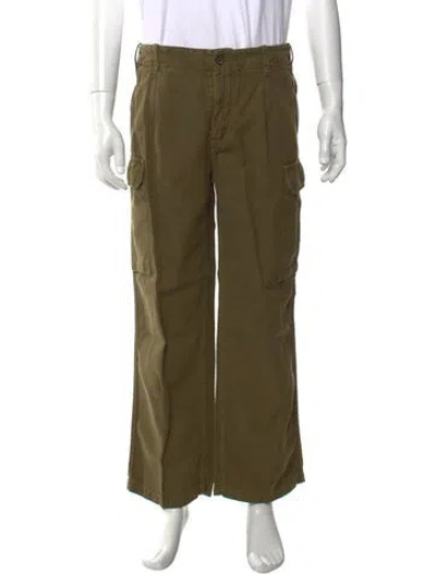 Pre-owned Nili Lotan Cargo Pants In Green