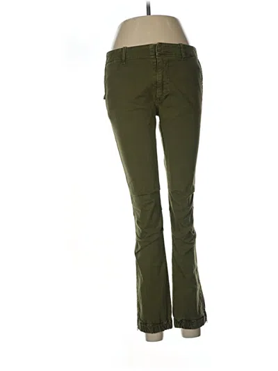 Pre-owned Nili Lotan Cargo Pants In Green