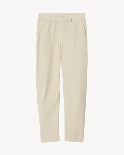 Nili Lotan Carpenter Corduroy Pant In Bone