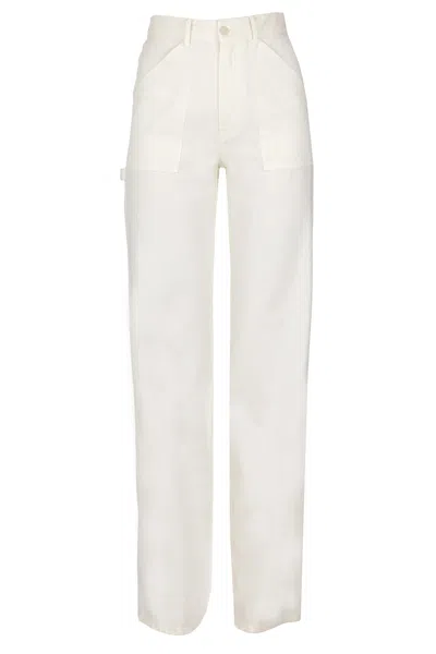 Nili Lotan Carpenter Jeans In White