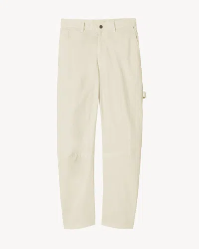 Nili Lotan Carpenter Pant In Bone