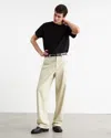 Nili Lotan Carsen Pant In Bone