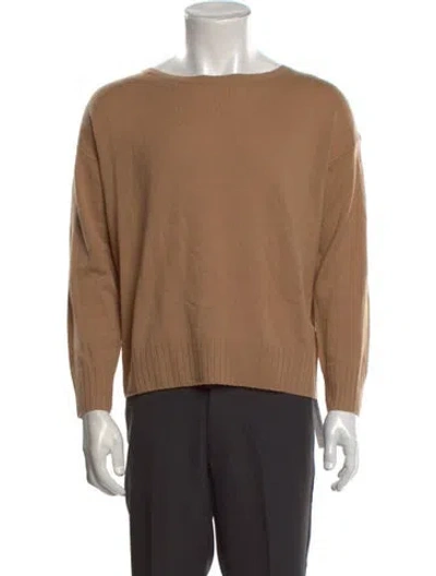 Pre-owned Nili Lotan Cashmere Crew Neck Pullover In Neutral
