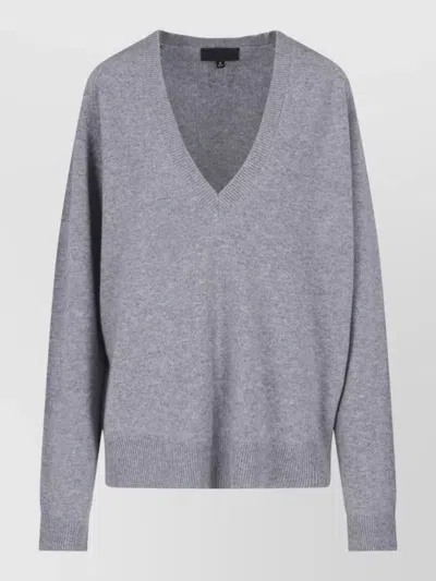 Nili Lotan Cashmere Crewneck Sweatshirt In Gray