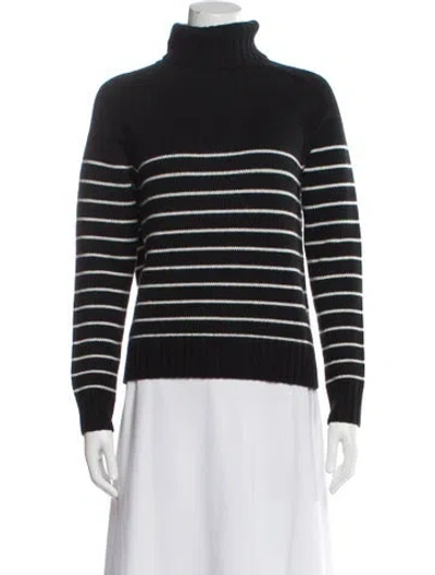 Pre-owned Nili Lotan Cashmere Striped Sweater In Multi