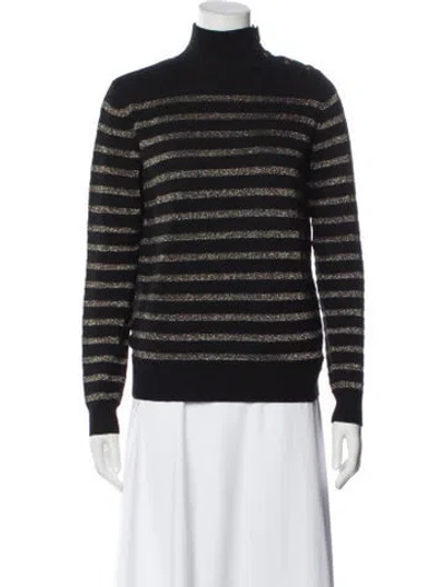 Pre-owned Nili Lotan Cashmere Striped Sweater In Multi
