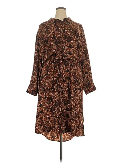 Pre-owned Nili Lotan Casual Dress In Brown