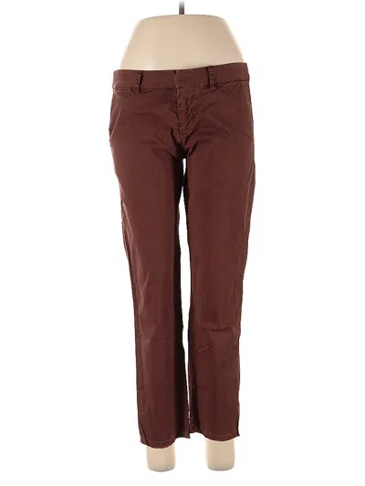 Pre-owned Nili Lotan Casual Pants In Brown