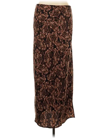 Pre-owned Nili Lotan Casual Skirt In Brown