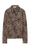 Nili Lotan Celestine Animal-printed Top