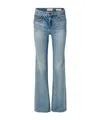 Nili Lotan Celia High Waist Denim Trousers In Blue