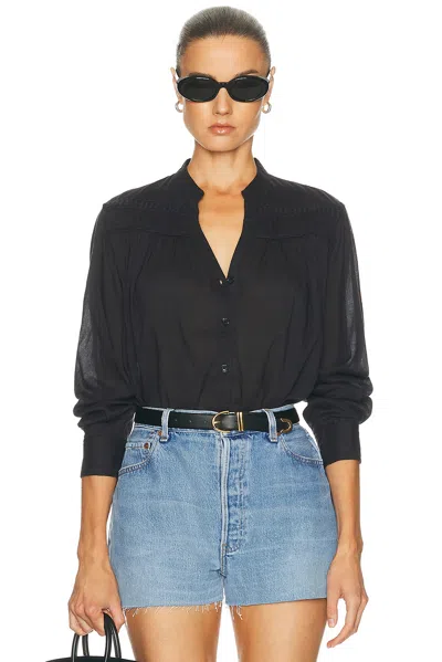 Nili Lotan Clarys Top In Blue