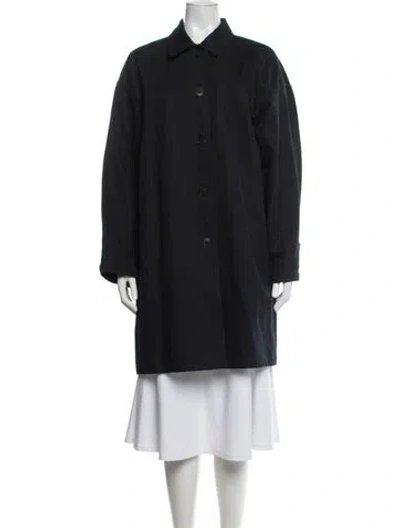Pre-owned Nili Lotan Coat In Black