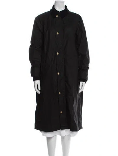 Pre-owned Nili Lotan Coat In Black