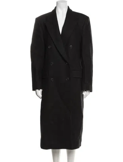 Pre-owned Nili Lotan Coat In Black