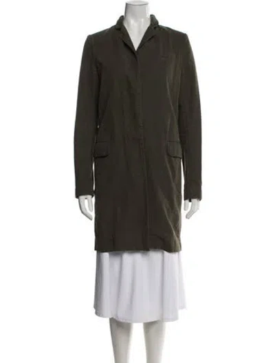 Pre-owned Nili Lotan Coat In Green