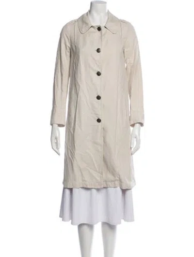 Pre-owned Nili Lotan Coat In Neutral