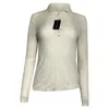Nili Lotan Collared Sweater In Cream Wool In White