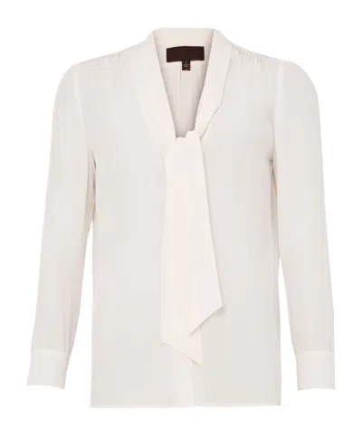 Nili Lotan Colt Blouse In White