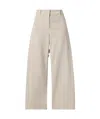 Nili Lotan Corduroy Wide-leg Pants In Neutral