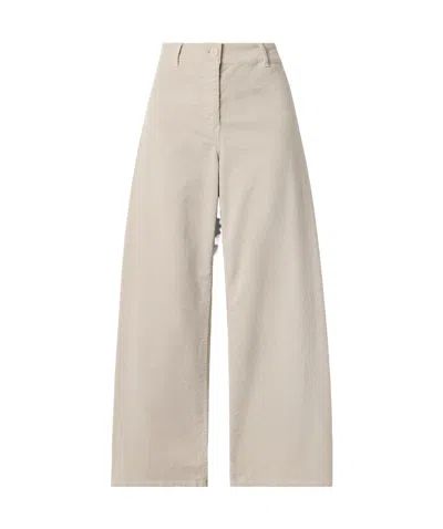 Nili Lotan Corduroy Wide-leg Pants In Neutral
