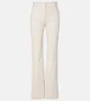 Nili Lotan Corette Cotton Corduroy Straight Pants In Neutral