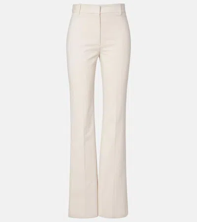 NILI LOTAN CORETTE COTTON CORDUROY STRAIGHT PANTS