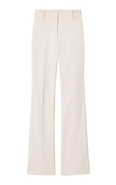 Nili Lotan Corette Cotton Pant In Neutral