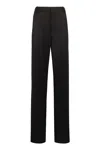 Nili Lotan Corette Wool Trousers In Black