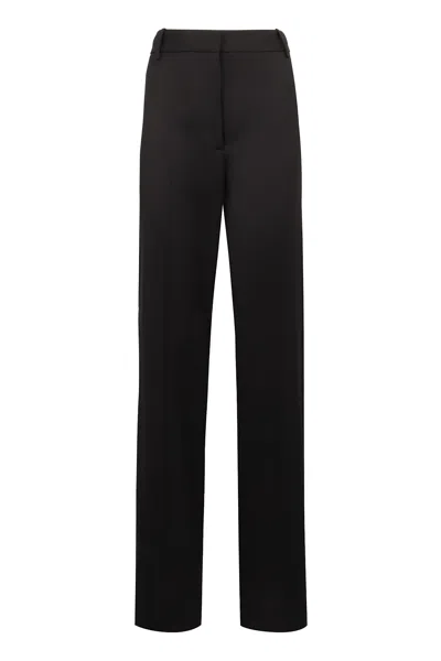 NILI LOTAN CORETTE WOOL TROUSERS