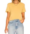 Nili Lotan Corinne Tee In Yellow In Yellow