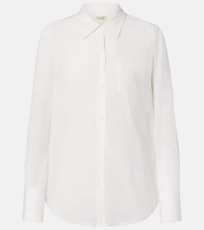 Nili Lotan Cotton Shirt In White