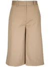 Nili Lotan Cotton Shorts In Neutrals