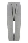 Nili Lotan Cotton Track-pants In Gray