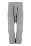 Nili Lotan Cotton Track-pants In Gray