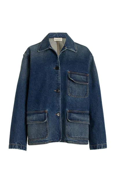 Nili Lotan Cowan Denim Jacket In Blue