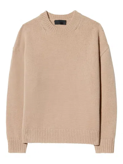 Nili Lotan Crew-neck Long-sleeve Sweater In Multi