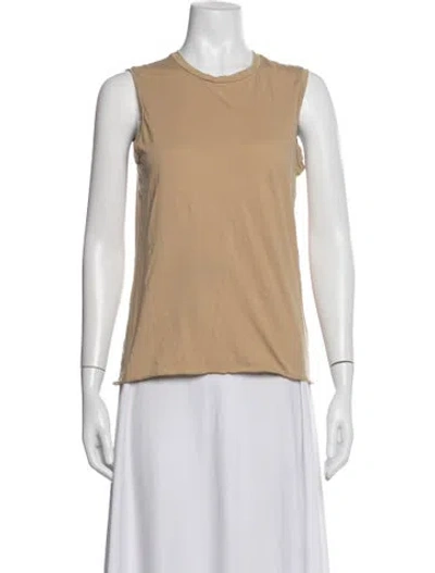 Pre-owned Nili Lotan Crew Neck Sleeveless Top In Neutrals