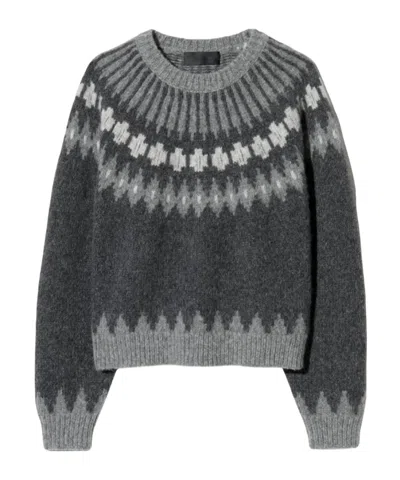 NILI LOTAN CREW NECK SWEATER