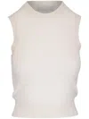 Nili Lotan Top Mit Rundem Ausschnitt In Weiss