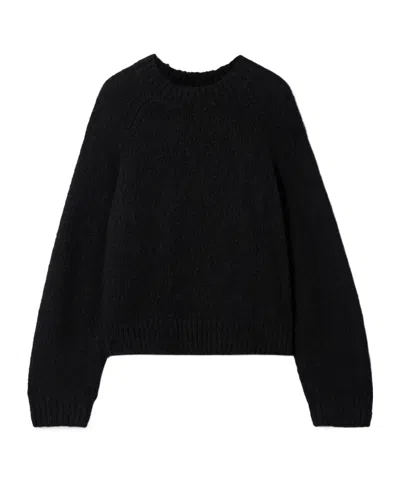 Nili Lotan Crew-neck Sweater In Black