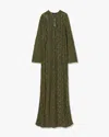 Nili Lotan Della Knit Dress In Green