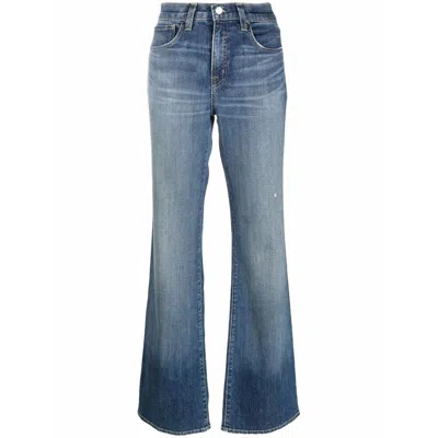 NILI LOTAN DENIM FLARED JEANS