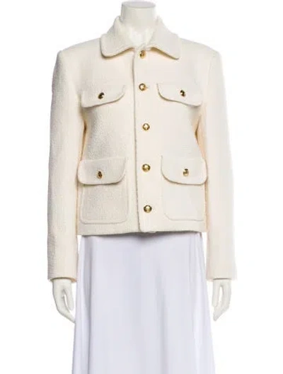 Pre-owned Nili Lotan Denim Jacket In Neutral