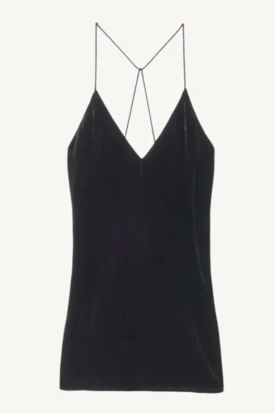 Nili Lotan Desiree In Black Velvet
