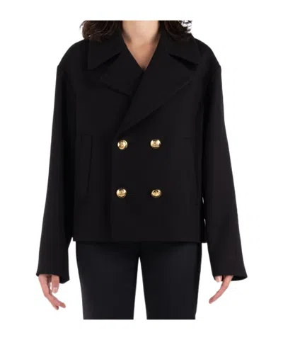 NILI LOTAN DOUBLE BREASTED CASUAL JACKET