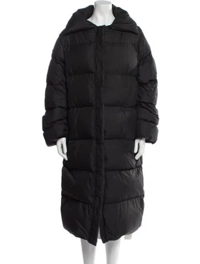 Pre-owned Nili Lotan Down Coat In Gray