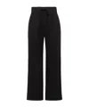 Nili Lotan Kiki Cropped Voile-trimmed Cotton-jersey Track Pants